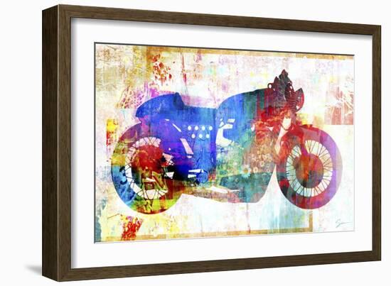 Moto V-Greg Simanson-Framed Giclee Print