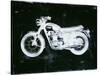 Moto White-JB Hall-Stretched Canvas