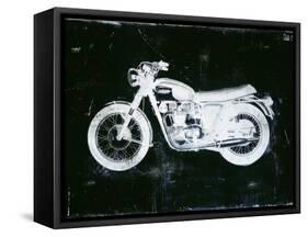 Moto White-JB Hall-Framed Stretched Canvas