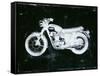 Moto White-JB Hall-Framed Stretched Canvas