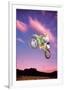 Motocross Air-null-Framed Premium Giclee Print