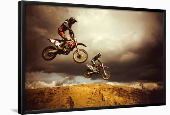 Motocross: Big Air-null-Framed Poster