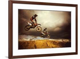 Motocross: Big Air-null-Framed Poster