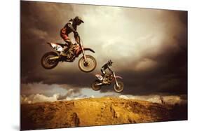 Motocross: Big Air-null-Mounted Poster