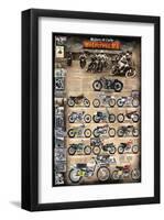 Motocross MX The Early Years 1924 - 1969-null-Framed Art Print