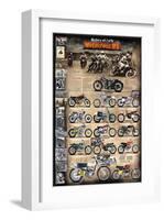 Motocross MX The Early Years 1924 - 1969-null-Framed Art Print