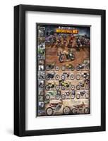 Motocross MX The Modern Era 1970 - present-null-Framed Premium Giclee Print