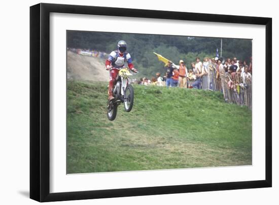 Motocross Scrambler-null-Framed Premium Photographic Print
