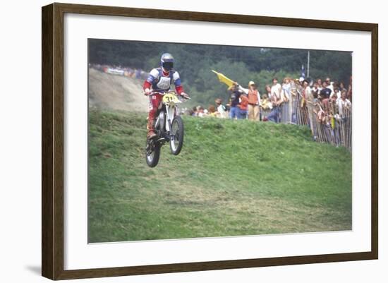 Motocross Scrambler-null-Framed Photographic Print