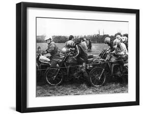 Motocross Scramblers-null-Framed Premium Photographic Print