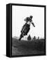 Motocross Scrambling-null-Framed Stretched Canvas