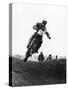 Motocross Scrambling-null-Stretched Canvas