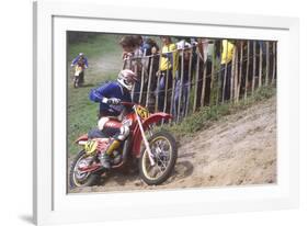 Motocross Scrambling-null-Framed Photographic Print