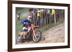 Motocross Scrambling-null-Framed Photographic Print