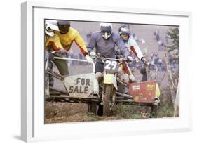 Motocross Scrambling-null-Framed Photographic Print