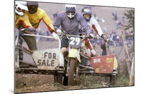 Motocross Scrambling-null-Mounted Photographic Print