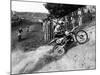 Motocross Scrambling-null-Mounted Photographic Print