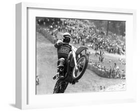 Motocross Scrambling-null-Framed Photographic Print