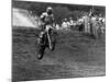 Motocross Scrambling-null-Mounted Photographic Print