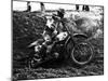 Motocross Scrambling-null-Mounted Photographic Print