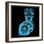 Motocycle Engine-sauliusl-Framed Art Print