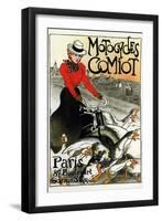 Motocycles Comiot, 1899-Théophile Alexandre Steinlen-Framed Giclee Print