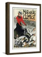 Motocycles Comiot, 1899-Theophile Alexandre Steinlen-Framed Giclee Print