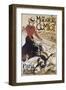 Motocycles Comiot-Théophile Alexandre Steinlen-Framed Art Print