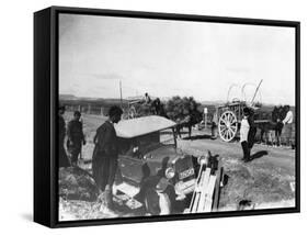 Motor Accident, Cyprus-null-Framed Stretched Canvas
