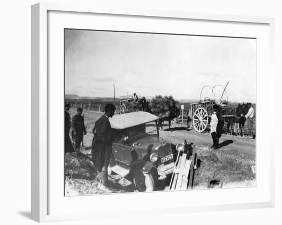 Motor Accident, Cyprus-null-Framed Photographic Print