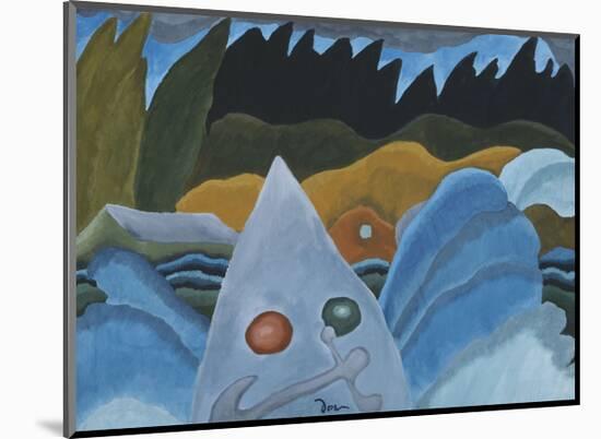 Motor Boat, 1938-Arthur Dove-Mounted Art Print