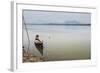 Motor Boat on Salween River (Thanlwin River), Hpa An, Karen State (Kayin State)-Matthew Williams-Ellis-Framed Photographic Print