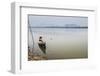 Motor Boat on Salween River (Thanlwin River), Hpa An, Karen State (Kayin State)-Matthew Williams-Ellis-Framed Photographic Print