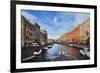 Motor Boats on the Moika River, Saint-Petersburg, Russia-Yulia_Bogomolova-Framed Photographic Print