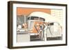 Motor Car Designing-null-Framed Art Print