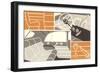 Motor Car Designing-null-Framed Art Print