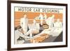 Motor Car Designing-null-Framed Art Print