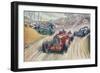 Motor Car Race-null-Framed Art Print