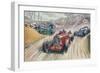 Motor Car Race-null-Framed Art Print