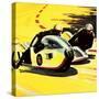 Motor-Cycle Side-Car Racing-Wilf Hardy-Stretched Canvas