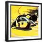 Motor-Cycle Side-Car Racing-Wilf Hardy-Framed Premium Giclee Print