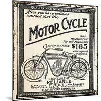 Motor Cycle-null-Mounted Giclee Print