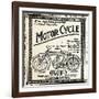 Motor Cycle-null-Framed Giclee Print