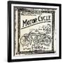 Motor Cycle-null-Framed Giclee Print