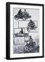 Motor Cyclists-Graham Coton-Framed Giclee Print