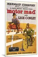 Motor Mad - 1924-null-Mounted Giclee Print