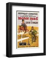 Motor Mad - 1924-null-Framed Giclee Print