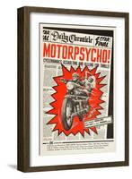 MOTOR PSYCHO, 1965-null-Framed Art Print