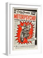 MOTOR PSYCHO, 1965-null-Framed Art Print