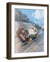 Motor Racing, 1930-null-Framed Giclee Print